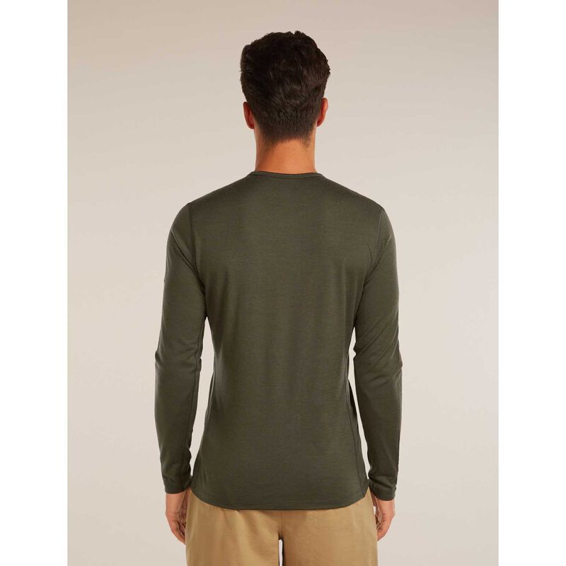 Icebreaker Mens 200 Oasis LS Crewe image number 17